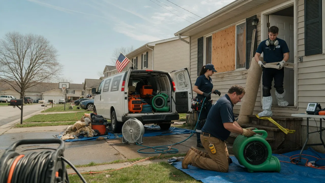 Water Damage Restoration in Putnamville, IN near me